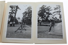 Ben Hogan's 1947 Houston Open Foldout with Original Photos