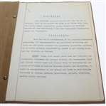'Follow the Sun' Early Version Personal Ben Hogan Contracts/Release Forms For Movie & News Clips