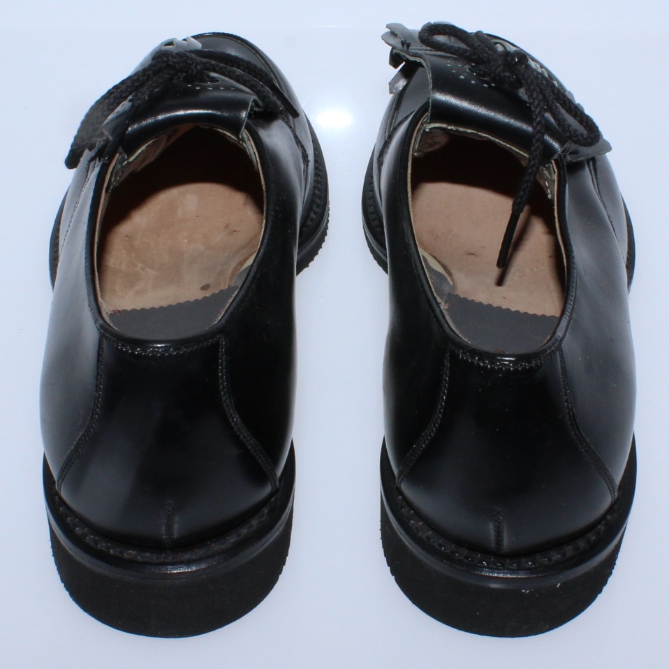 Lot Detail - Valerie Hogan's Cordovan Golf Shoes - The Ben Hogan Shoe ...