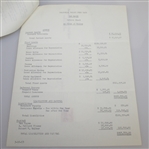 Ben Hogan's Coachella Valley Ranch File with Signed Contract JSA ALOA