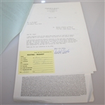 Ben Hogan's Personal Mineral Deeds Files