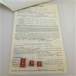 Ben Hogan's Personal Mineral Deeds Files