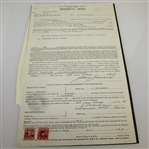 Ben Hogan's Personal Mineral Deeds Files
