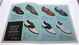 Ben Hogan Golf Shoes Brochure with Ravielli Cover Art