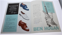 Ben Hogan Golf Shoes Brochure with Ravielli Cover Art