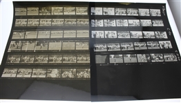 1964 Exhibition Match Hogan vs. Snead Black and White Proof Sheets - 21 Sheets