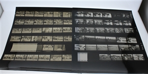 1964 Exhibition Match Hogan vs. Snead Black and White Proof Sheets - 21 Sheets