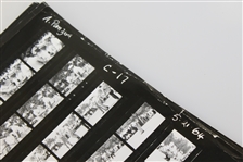1964 Exhibition Match Hogan vs. Snead Black and White Proof Sheets - 21 Sheets