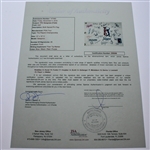 Undated TPC Sawgrass CHAMPS Embroidered Flag - Mickelson, Garcia, Fowler & More JSA #Z09266