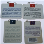 Thirteen Masters Series Badges - 1992-1996, 1998, & 1999