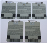 Thirteen Masters Series Badges - 1992-1996, 1998, & 1999