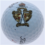Peter Thomson Signed Royal Lytham & St. Annes Logo Golf Ball JSA ALOA
