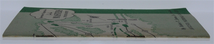 1952 Masters Spectator Guide - Sam Snead Win