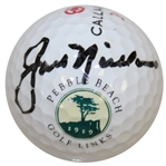 Jack Nicklaus Signed Pebble Beach Golf Links Logo Golf Ball JSA ALOA