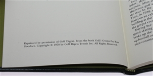 1988 Memorial Tournament Ltd Ed Book Honoring Patty Berg #119/250