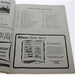 1961 Western Open Program - Arnold Palmer Win