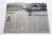 1949 LA Open Tournament at Riviera CC Program - Lloyd Mangrum Winner