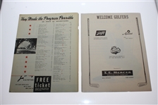 1950 Colonial National Invitation Tournament Program - Sam Snead Winner 