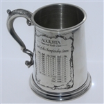 Augusta National Golf Club Pewter Golf Tankard - Made in England