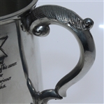 Augusta National Golf Club Pewter Golf Tankard - Made in England