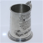 St. Andrews 'The Old Course' Pewter Golf Tankard - Made in England