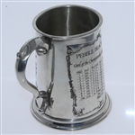 Pebble Beach Pewter Golf Tankard - Made in England