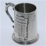 Pebble Beach Pewter Golf Tankard - Made in England