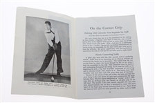 1935 'Rights and Wrongs of Golf' by Robert (Bobby) Jones Jr.