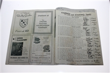 Multi-Signed 1941 PGA at Cherry Hills Program - Smith, Wood, Hogan, Guldahl, & More JSA ALOA