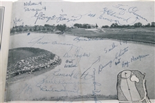 Multi-Signed 1941 PGA at Cherry Hills Program - Smith, Wood, Hogan, Guldahl, & More JSA ALOA