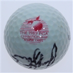 Payne Stewart Signed 1989 PGA Championship at Kemper Lakes Logo Golf Ball JSA ALOA