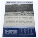 1938 PGA Championship at Shawnee Country Club Program - Paul Runyan Winner