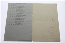 1947 Open Championship Qualifying Rounds Official Program - For Competitors Only