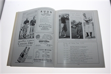 1935 US Open at Oakmont CC Program Signed by Winner Sam Parks Jr. JSA ALOA