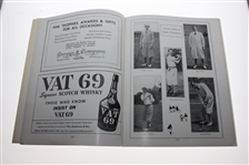 1935 US Open at Oakmont CC Program Signed by Winner Sam Parks Jr. JSA ALOA