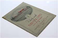 1935 US Open at Oakmont CC Program Signed by Winner Sam Parks Jr. JSA ALOA