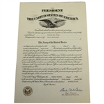 Ben Hogans Personal Official Military Papers -  1945 Promotion to First Lieutenant