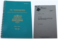 The Thunderbirds Confidential Address Book 1993-1994 with Note to Ben Hogan from Big Chief Scott Jackson