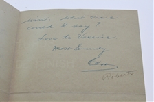 Pres. Eisenhower Letter & Clifford Roberts Note to Ben Hogan - Congrats on British Open Win JSA ALOA