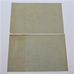 Pres. Eisenhower Letter & Clifford Roberts Note to Ben Hogan - Congrats on British Open Win JSA ALOA