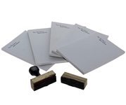 Two Ben Hogan Signature Rubber Stamp Blocks and 5 Note Pads - From the Desk of Ben Hogan