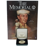 Valerie Hogans 1999 Memorial Tournament Honoree Ben Hogan Coin and Program