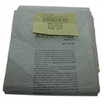 Ben Hogans Personal Galley Proof of Demaret 1954 Book My Partner, Ben Hogan