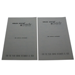 Ben Hogan Member, His Two River Crest Country Club Annual Statements - 1956 & 1958