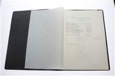 Ben Hogan's 1956 Summary of Professional Earnings - In-depth Document/Publication