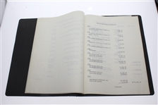 Ben Hogan's 1956 Summary of Professional Earnings - In-depth Document/Publication