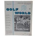 January 1964 Golf World Magazine with Ben Hogan Address Label