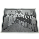  Ben Hogans Personal 1949 Ryder Cup American Team Dinner Original Black and White 8 x 10 Photo