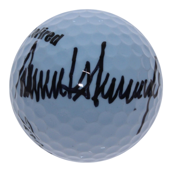 President Donald Trump Signed Golf Ball - Full Signature PSA/DNA #Z48351