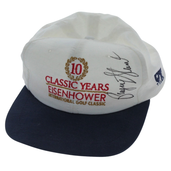 Payne Stewart Signed Eisenhower Golf Classic 10 Year Commemorative Hat JSA ALOA